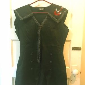 Living Dead Souls Rockabilly Style Romper